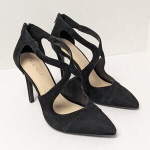 Nine West 7Fonza9X Fashion Heels, Black, Womens 7